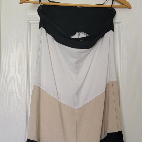 Guess color-block casual strapless dress - Picture 4 of 6